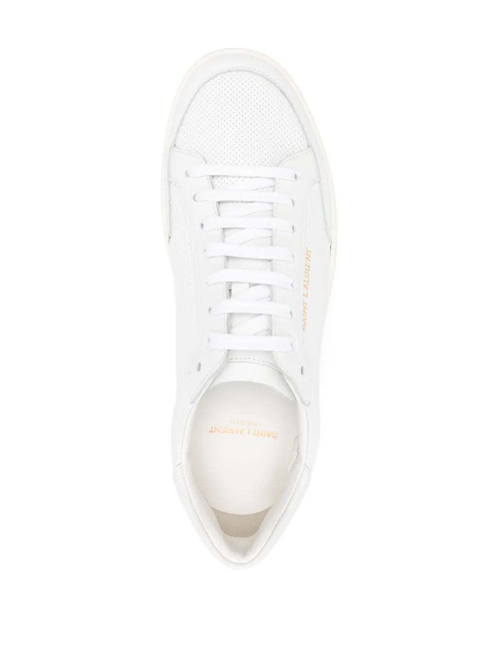 Saint Laurent Court Classic Sl/10 Leather Sneakers