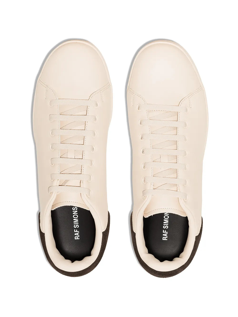 Raf Simons Orion Faux-Leather Low-Top Sneakers