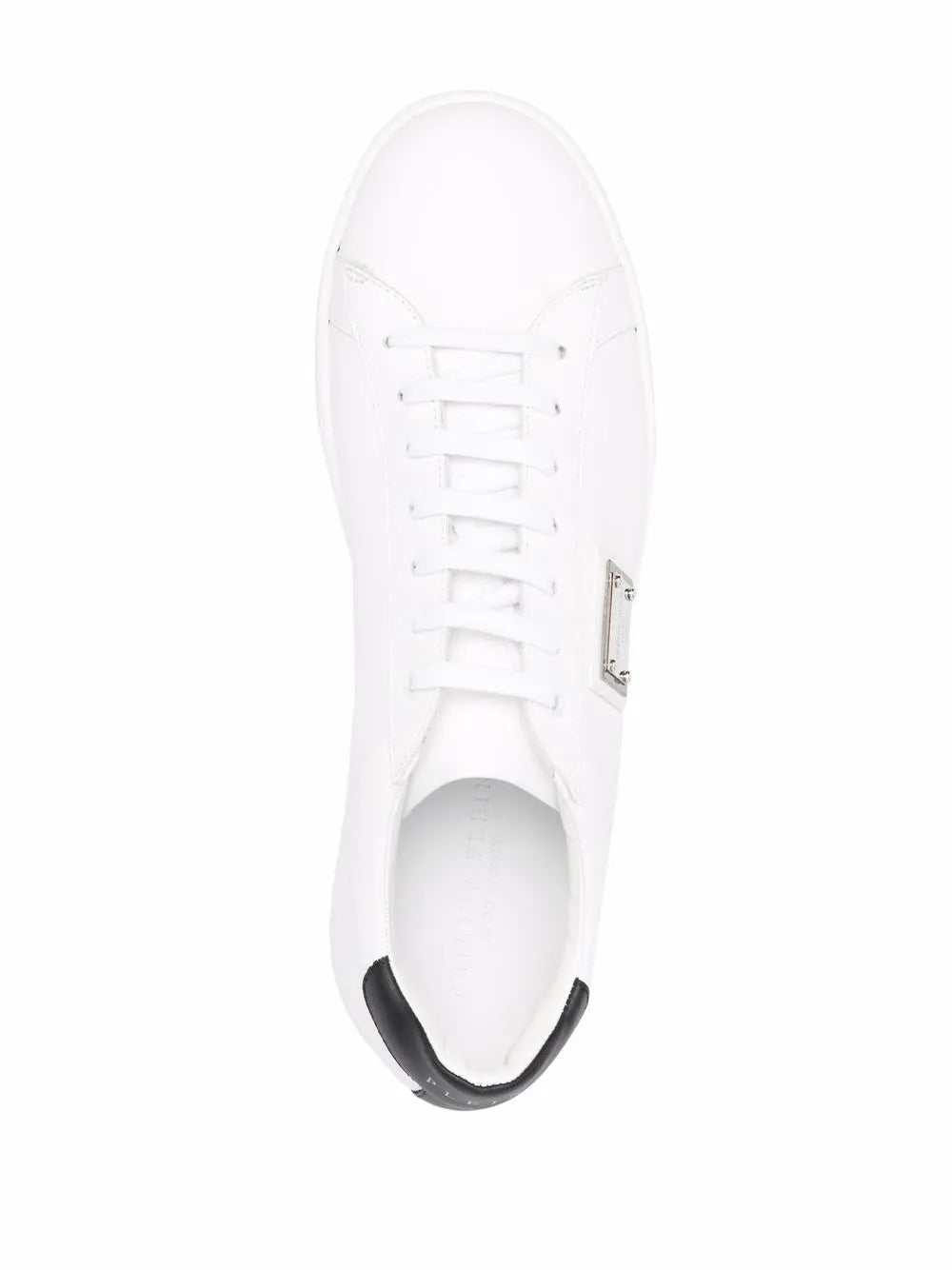 Philipp Plein Leather Low-Top Sneakers