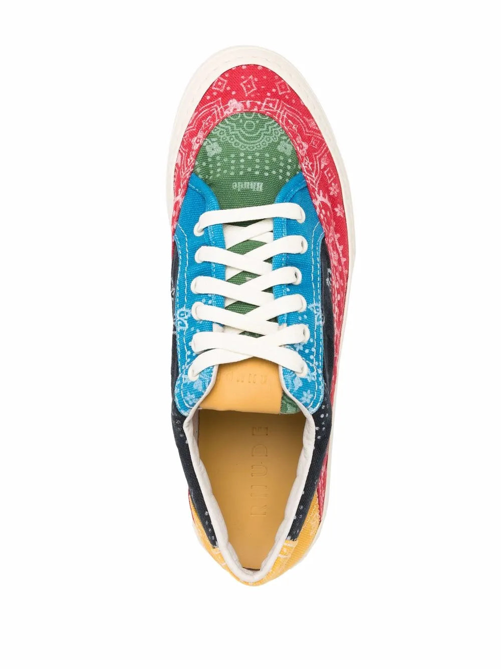 Rhude Bandana Print Sneakers