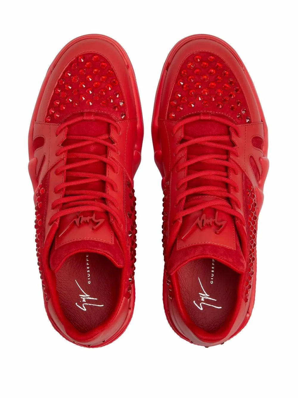 Giuseppe Zanotti Talon Crystal-Embellished Sneakers