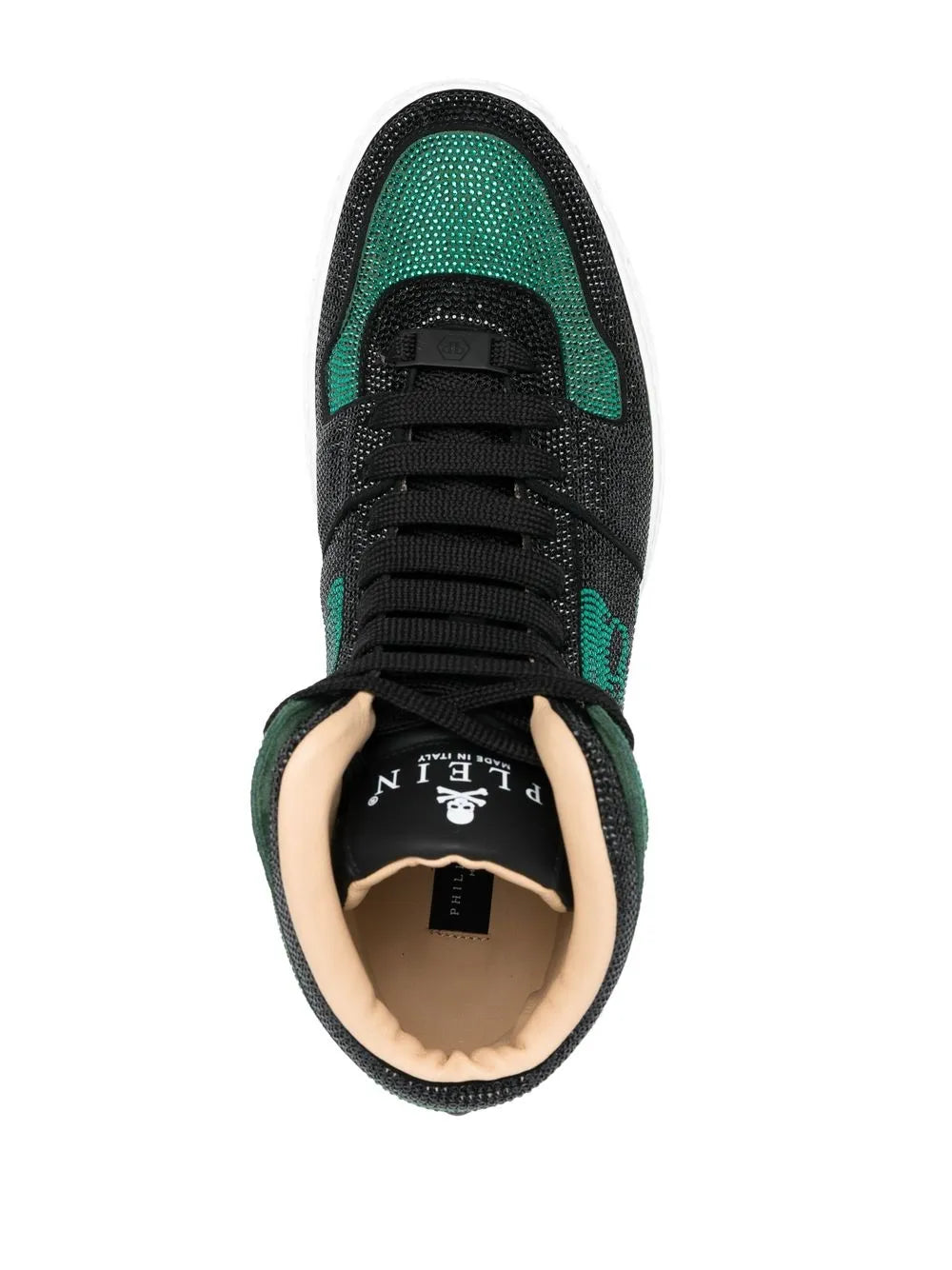 Philipp Plein Strass High-Top Sneakers