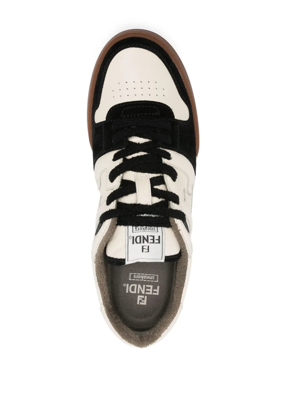 Fendi Match Low-Top Sneakers