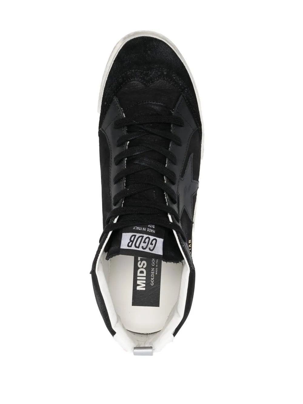 Golden Goose Mid-Star High-Top Sneakers