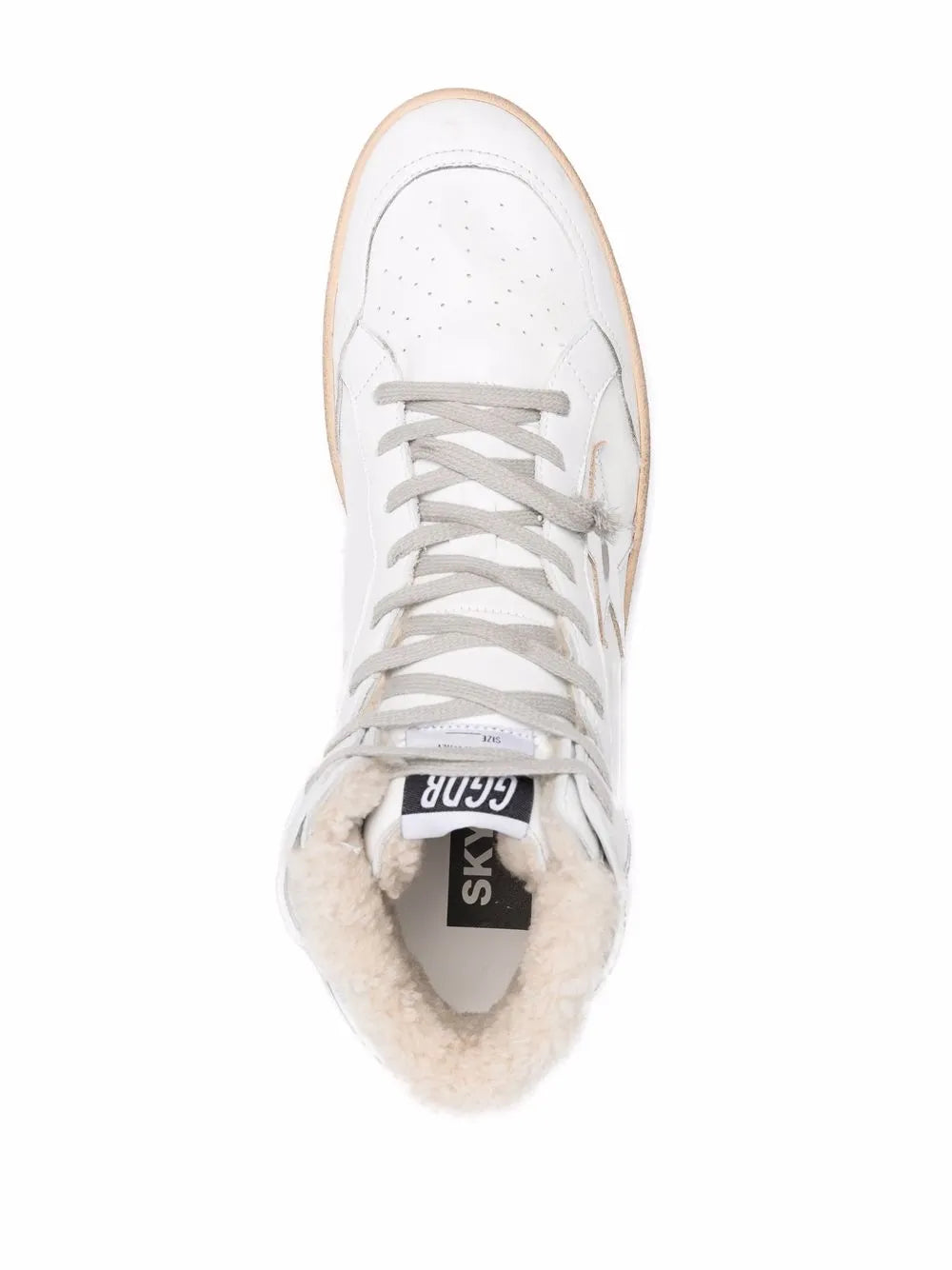 Golden Goose Sky-Star High-Top Sneakers