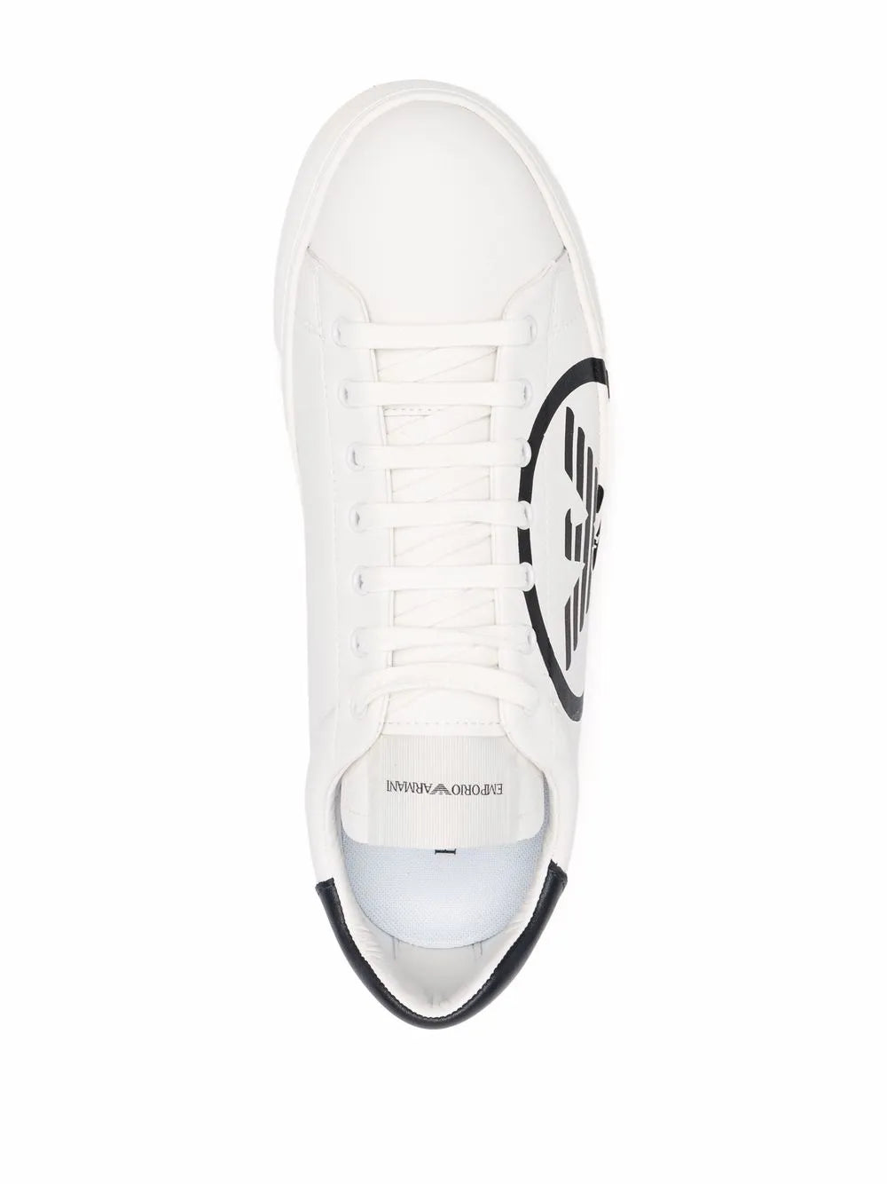 Emporio Armani Logo-Print Low-Top Sneakers