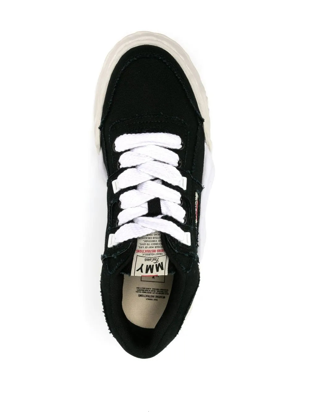 Maison Mihara Yasuhiro Original Sole Lace-Up Sneakers
