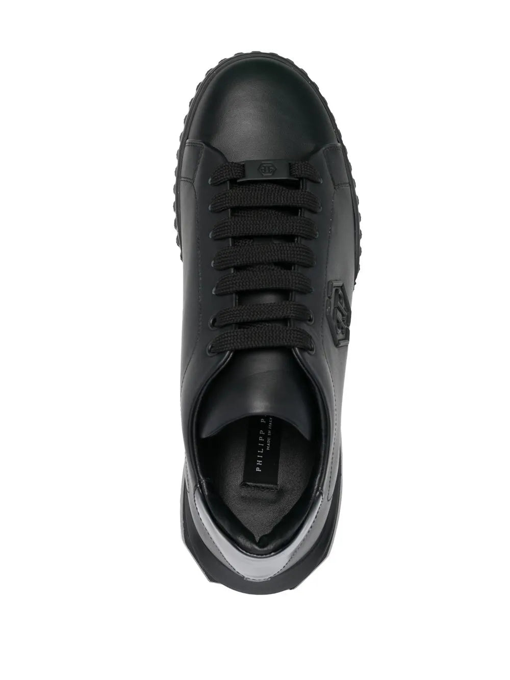 Philipp Plein Low-Top Leather Sneakers