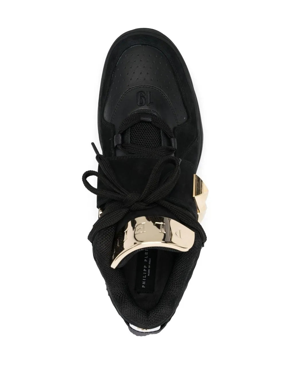 Philipp Plein Rock-Stud Low-Top Sneakers