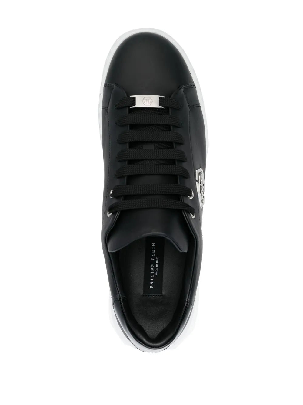 Philipp Plein Low-Top Leather Sneakers