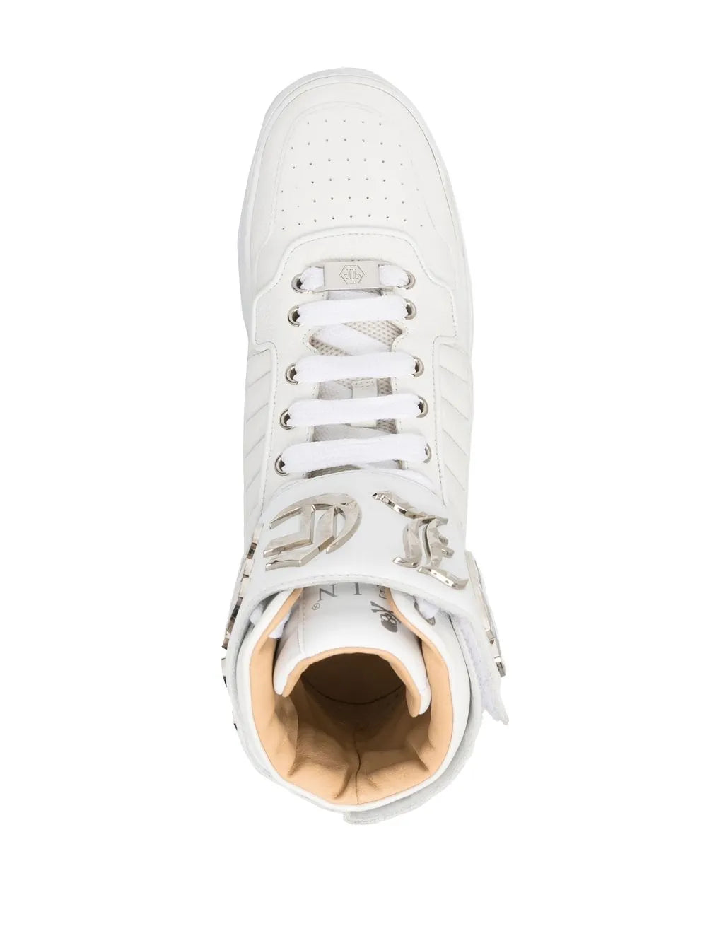 Philipp Plein Logo High-Top Sneakers