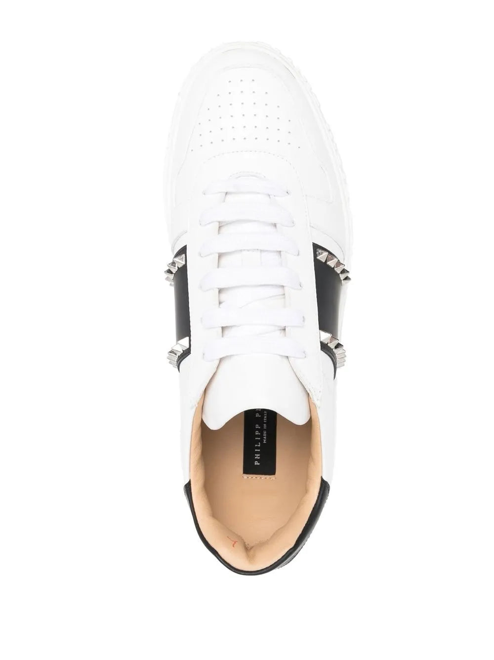 Philipp Plein Stud-Embellished Low-Top Sneakers