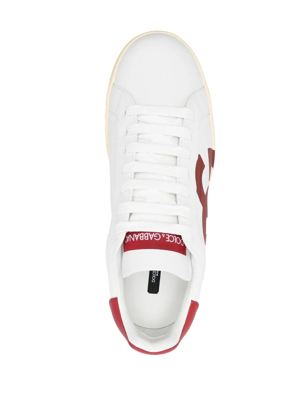Dolce & Gabbana Logo-Print Lace-Up Sneakers