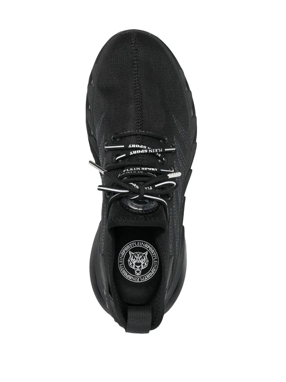 Plein Sport Panelled Lace-Up Sneakers