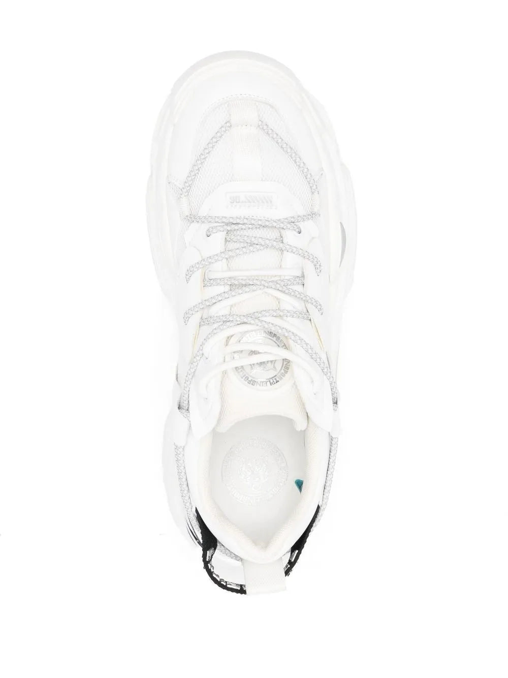 Plein Sport Mesh Panel Lace-Up Sneakers