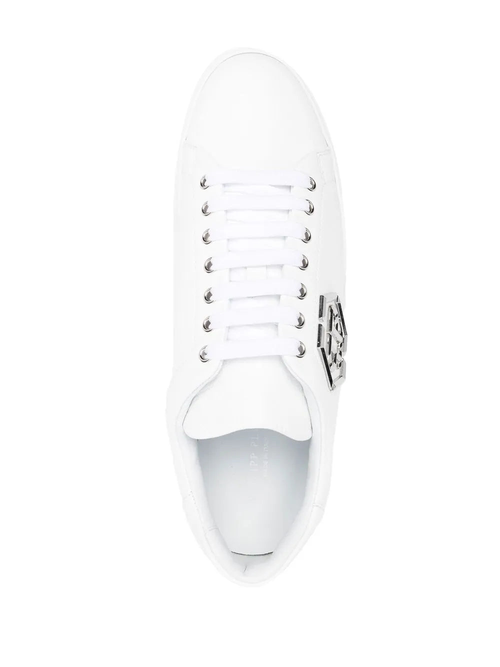 Philipp Plein Leather Low-Top Sneakers