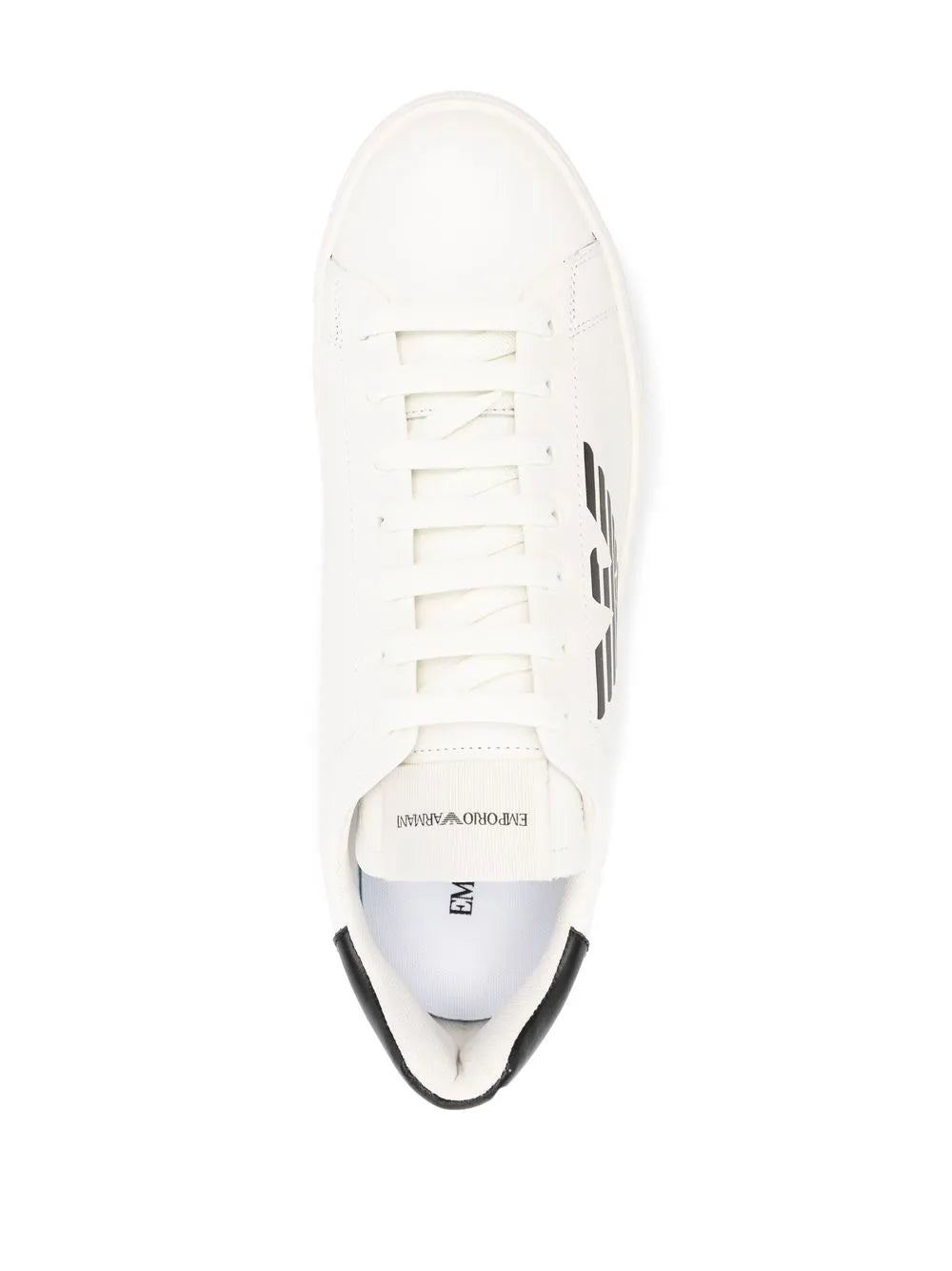 Emporio Armani Lace-Up Logo-Print Sneakers