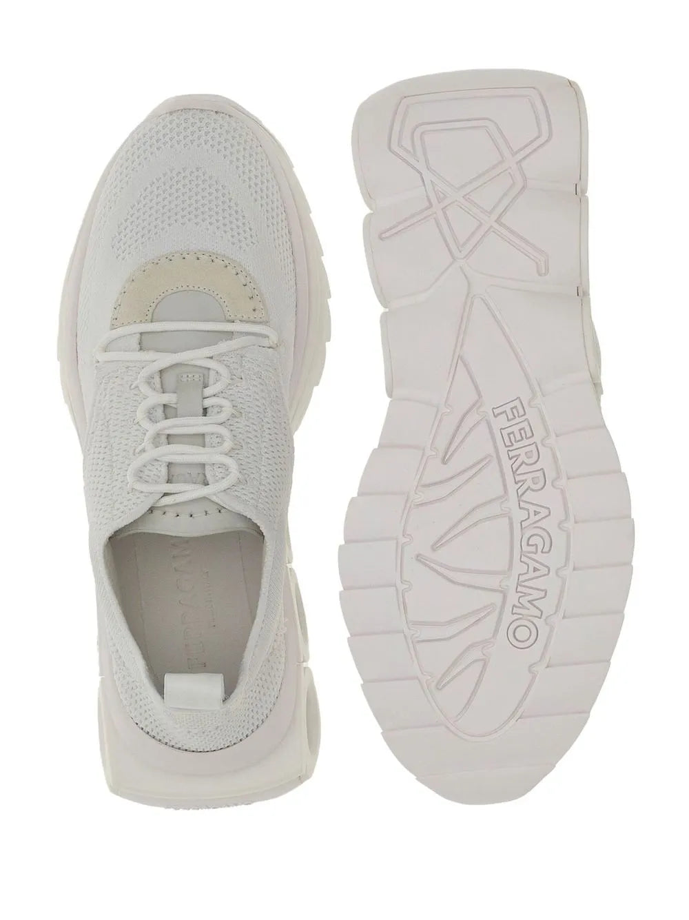 Ferragamo Knitted Running Sneakers