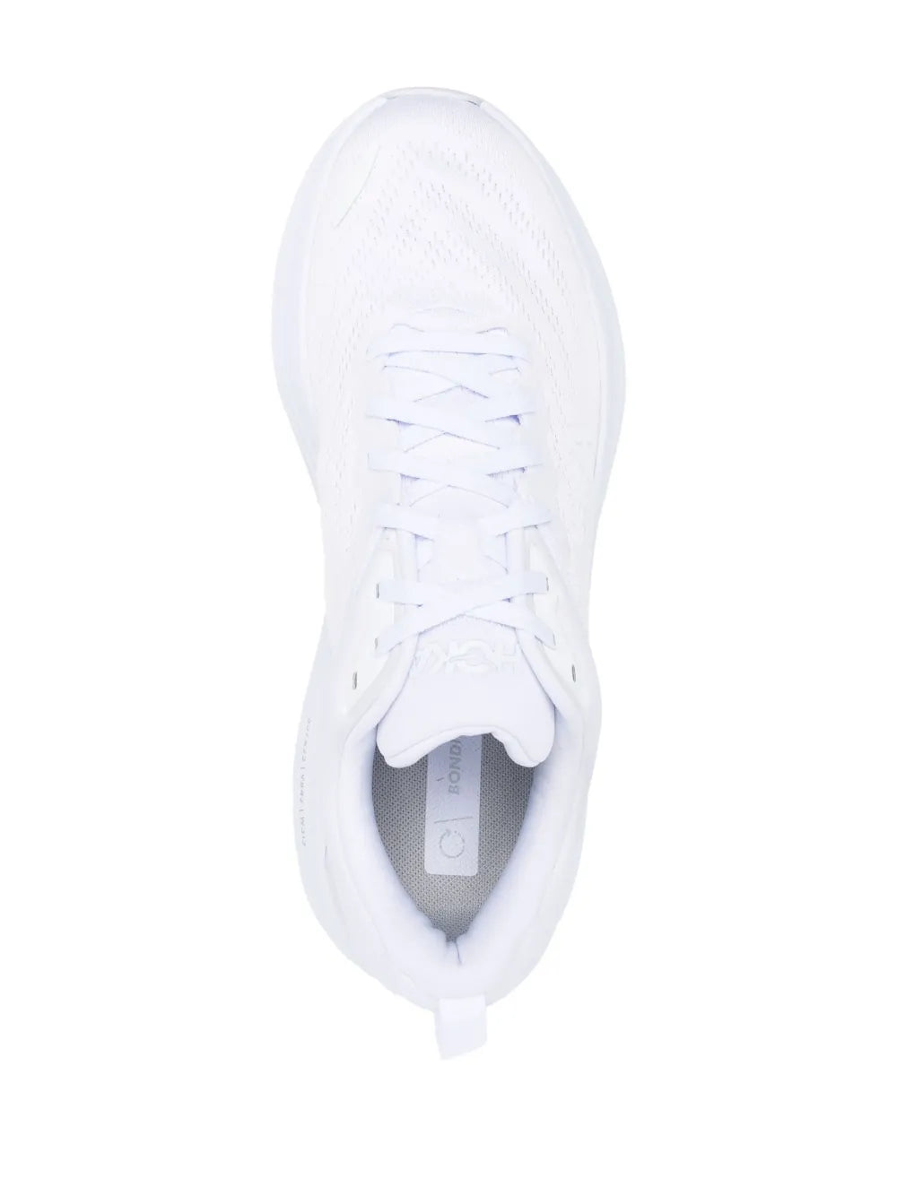 Hoka Bondi 8 Logo-Print Lace-Up Sneakers