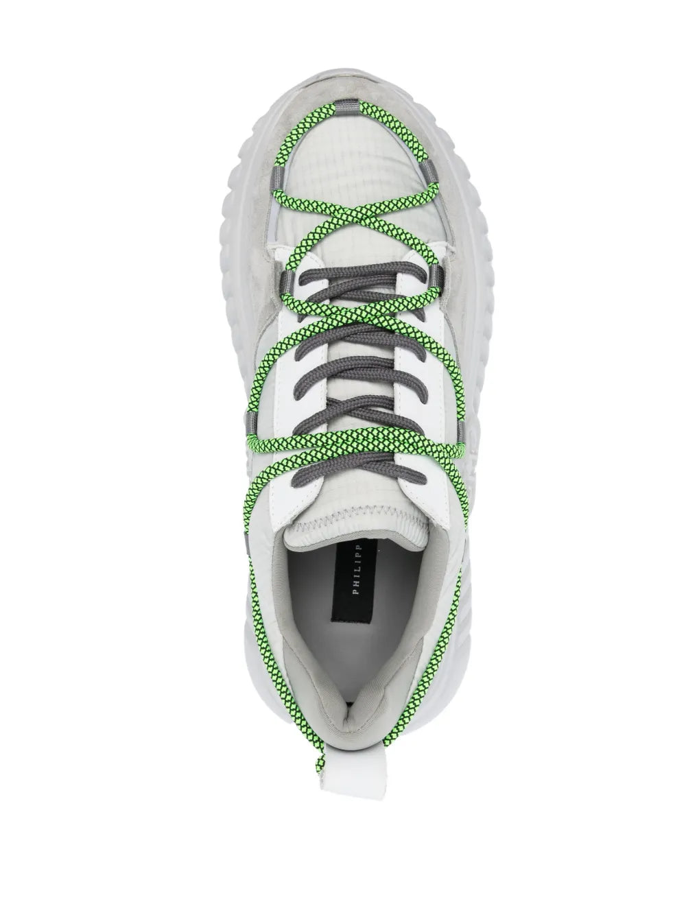 Philipp Plein Suede-Panelling Low-Top Sneakers