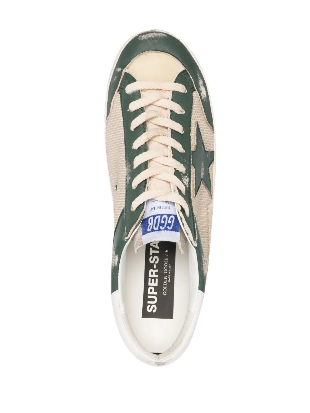 Golden Goose Super-Star Mesh Panelled Sneakers