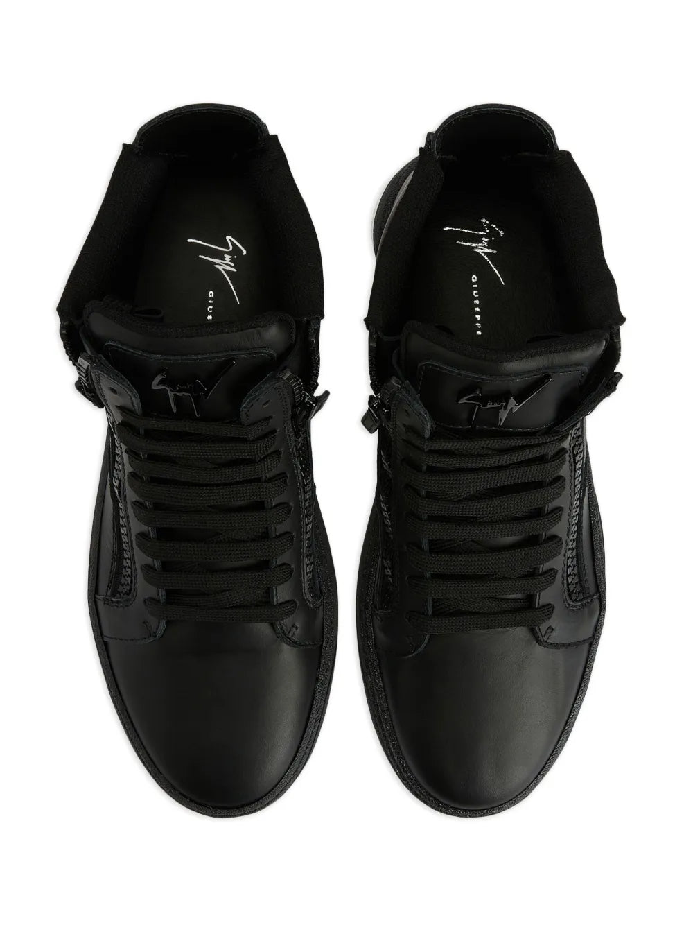 Giuseppe Zanotti Gz94 Leather High-Top Sneakers