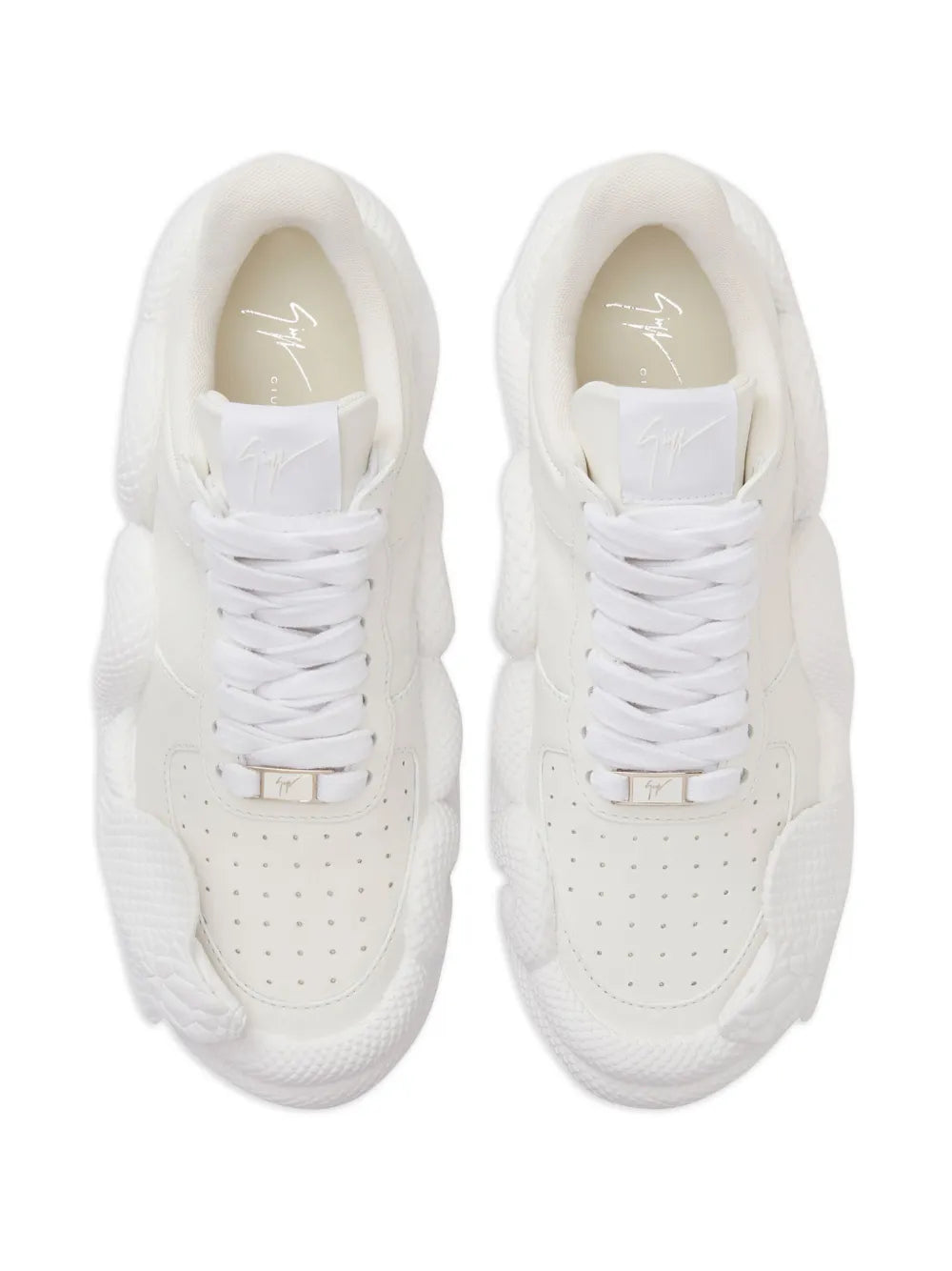 Giuseppe Zanotti Cobras Leather 3D-Detail Sneakers