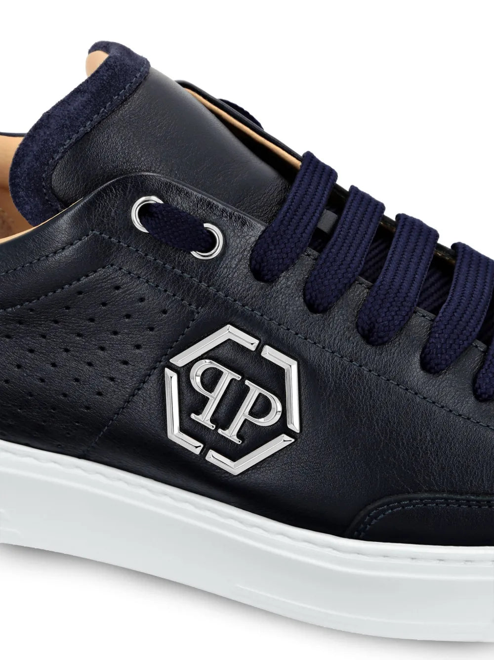 Philipp Plein Logo-Appliqu?Low-Top Sneakers