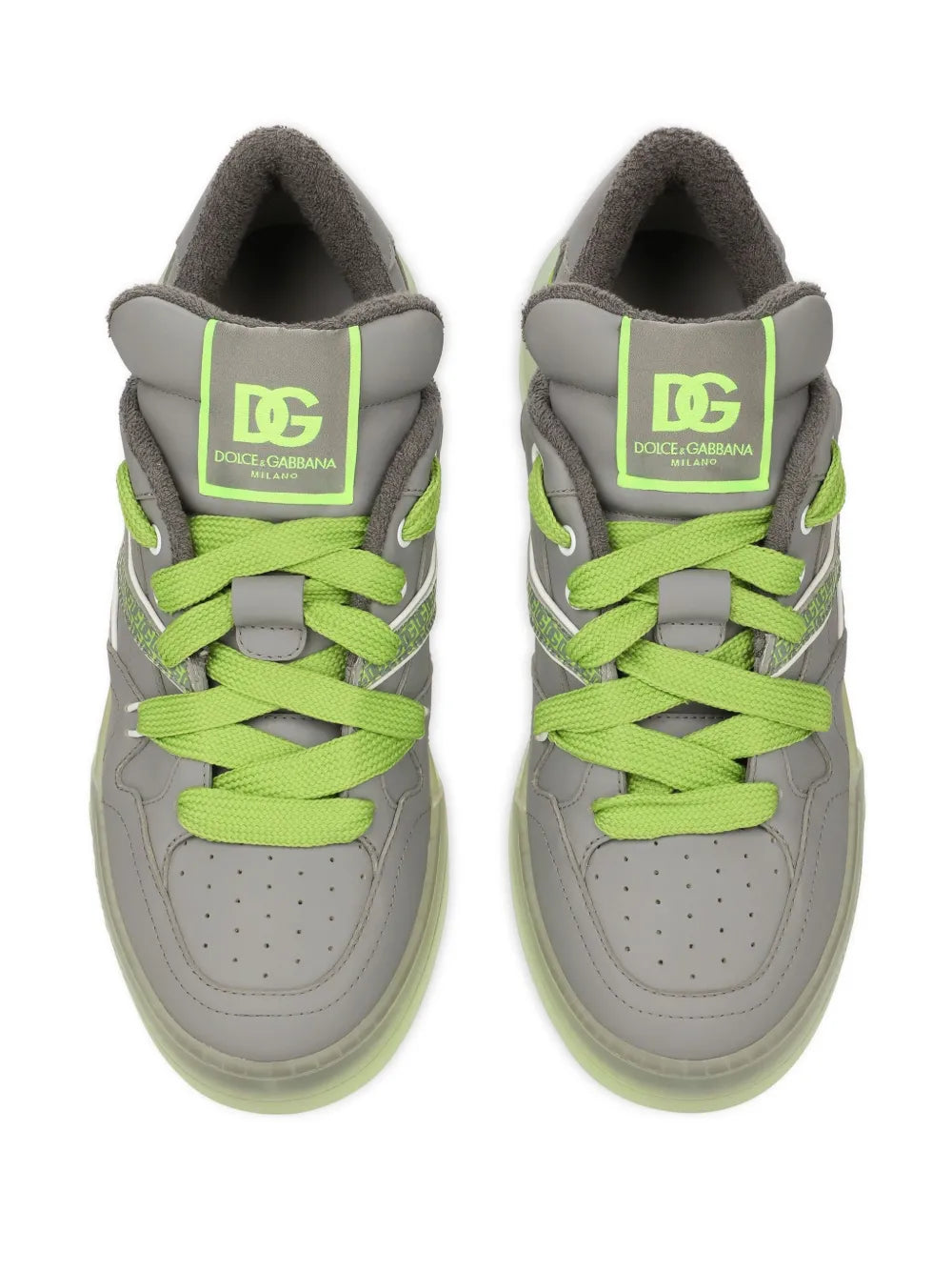 Dolce & Gabbana New Roma Logo-Patch Low-Top Sneakers