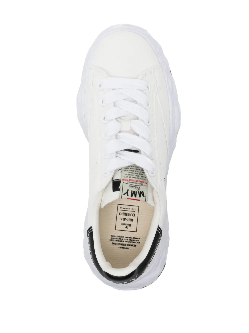 Maison Mihara Yasuhiro Charles Lace-Up Canvas Sneakers