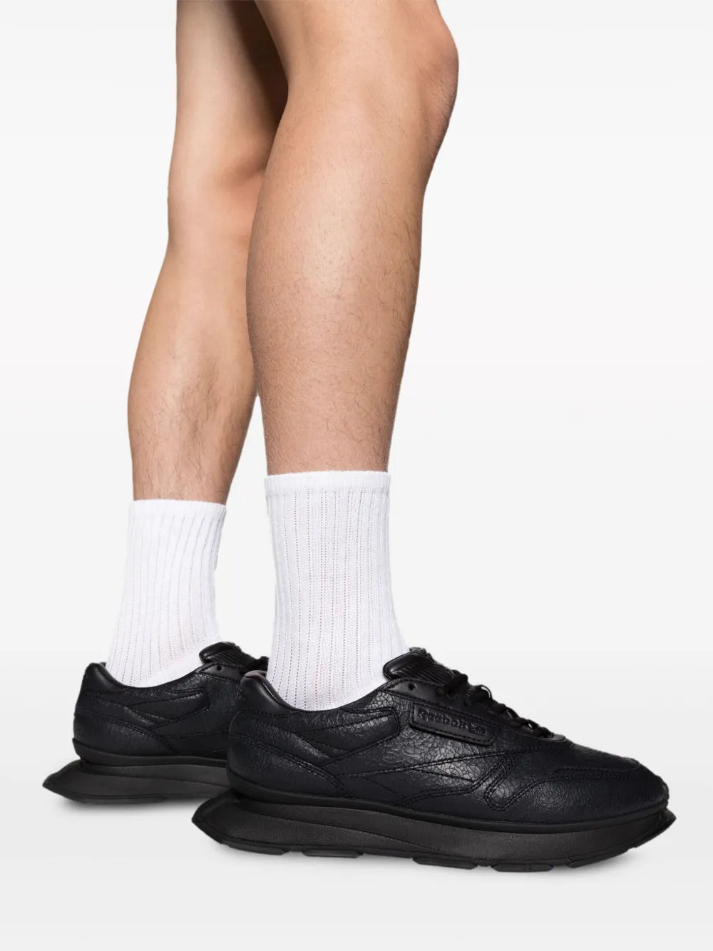 Reebok Ltd Classic Ltd Lace-Up Leather Sneakers