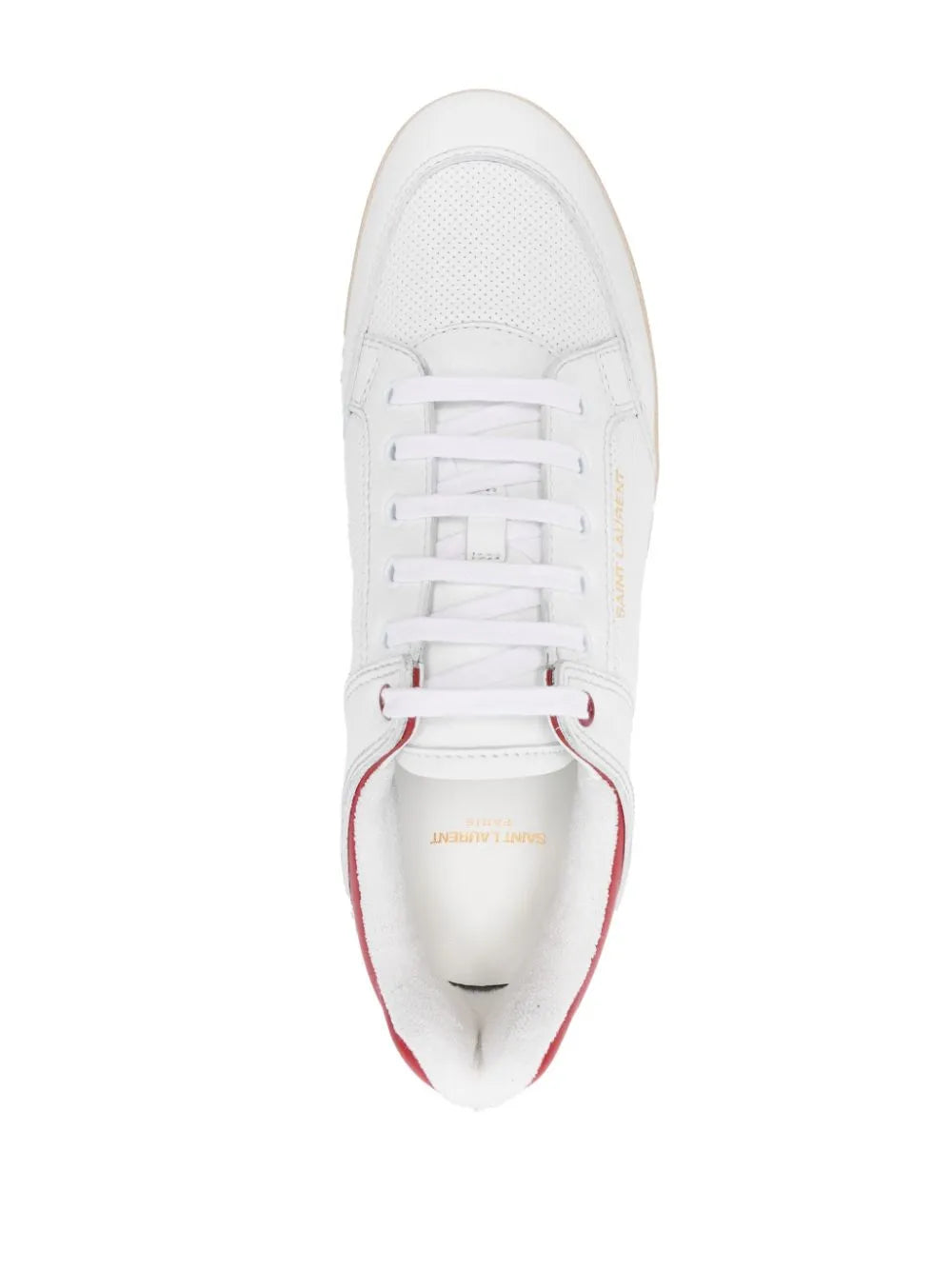 Saint Laurent Sl/61 Leather Sneakers