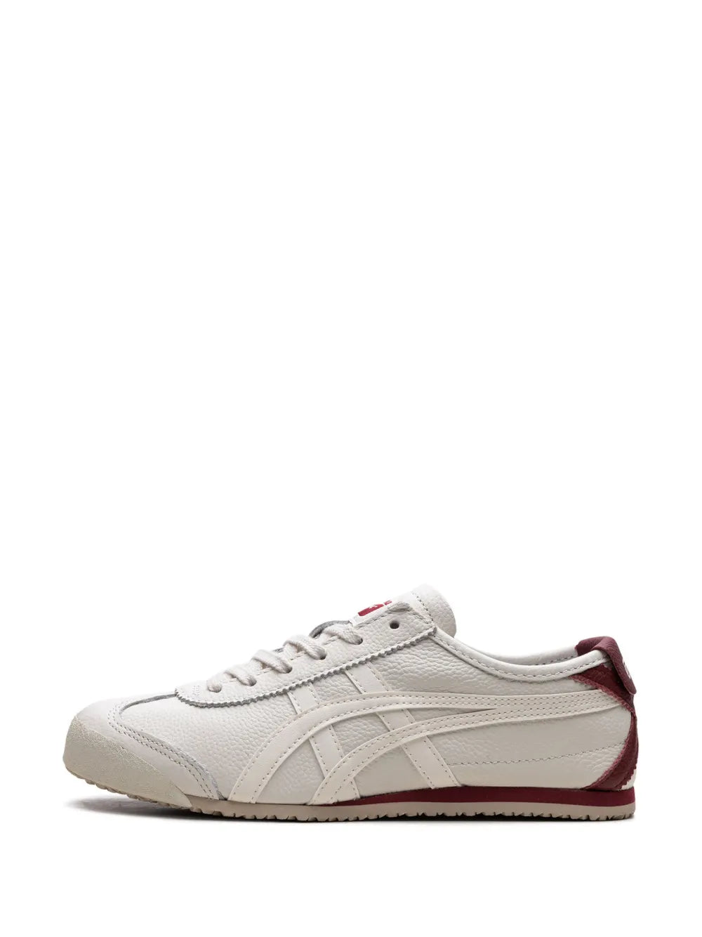 Onitsuka Tiger Mexico 66?Cream/Beet Juice Sneakers