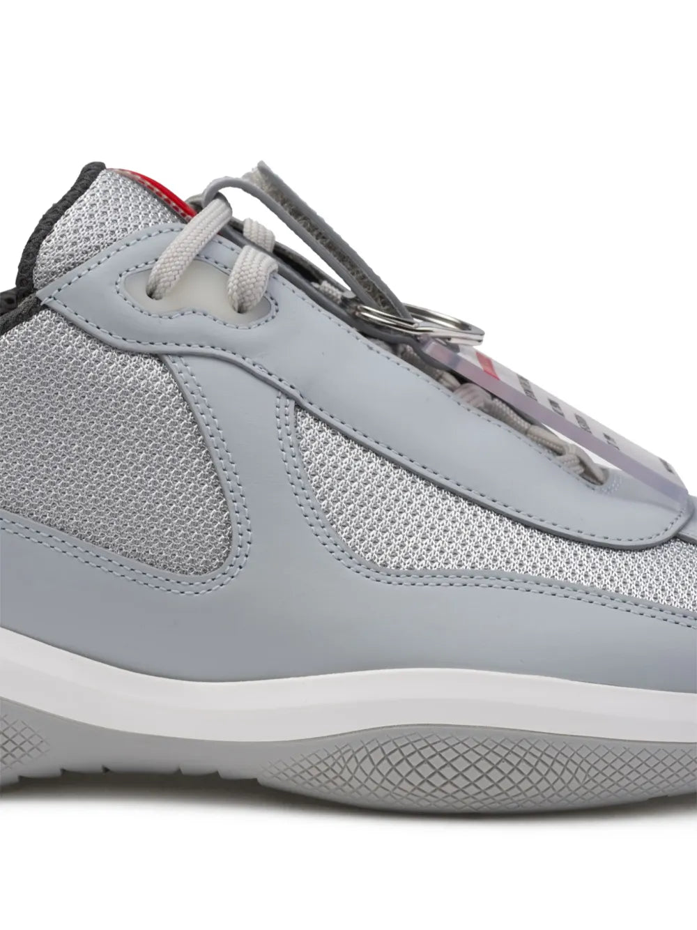 Prada Americas Cup Logo-Patch Sneakers