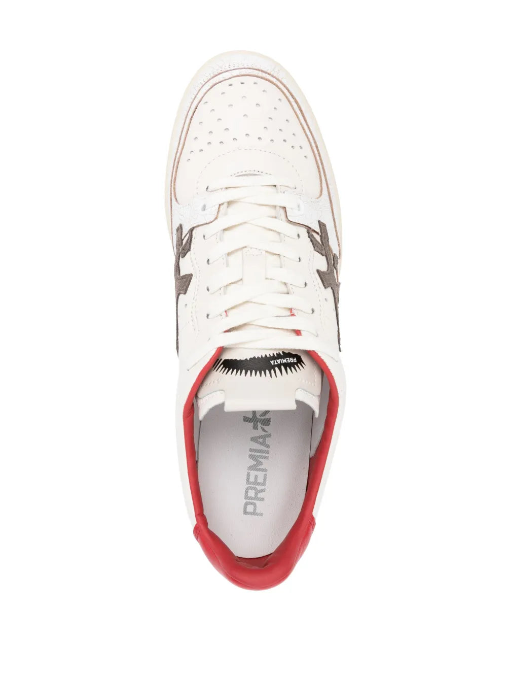 Premiata Clay Low-Top Leather Sneakers