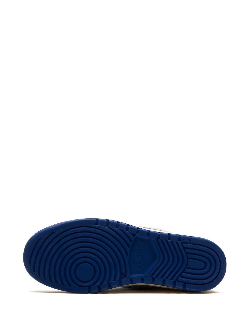 Rhude Rhecess White/Royal Blue High-Top Sneakers