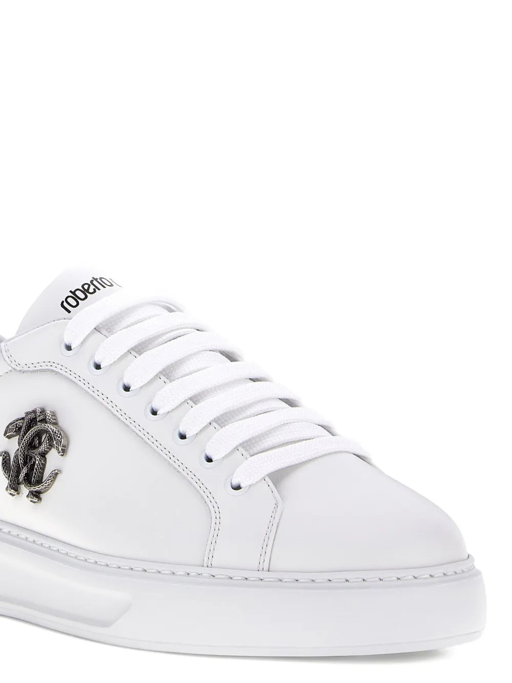 Roberto Cavalli Mirror Snake Sneakers