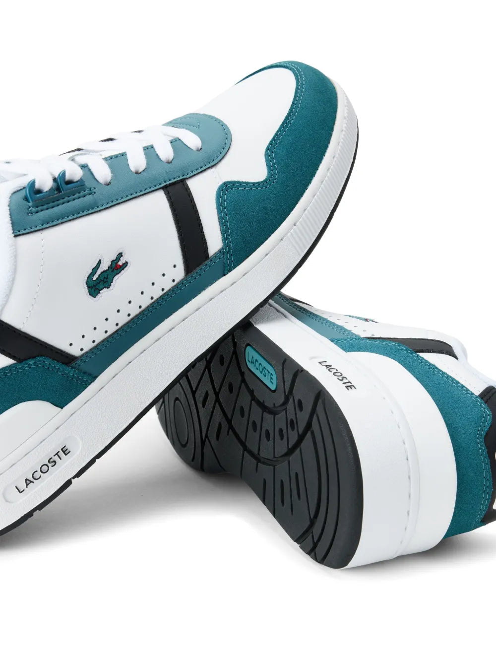 Lacoste T-Clip Leather Sneakers