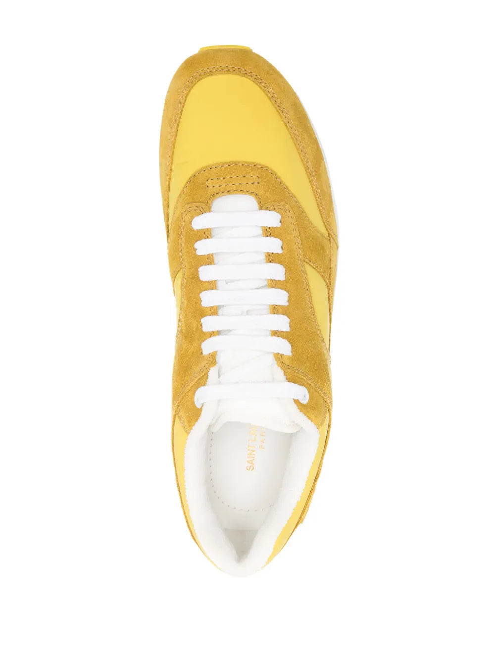 Saint Laurent Bump Leather Sneakers