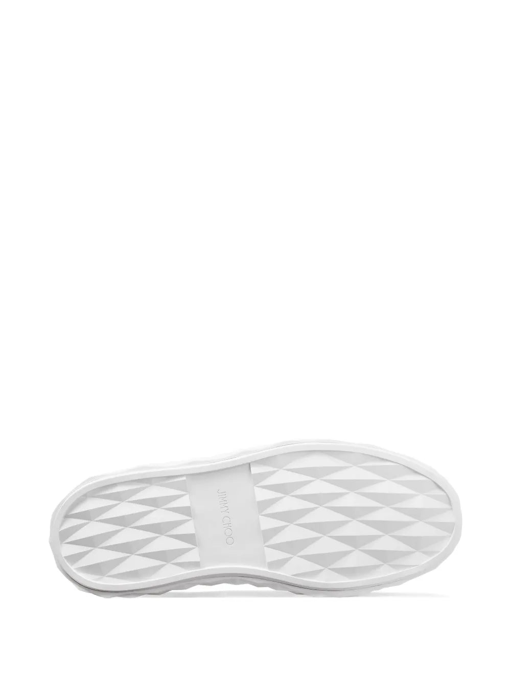 Jimmy Choo Diamond Maxi Leather Sneakers