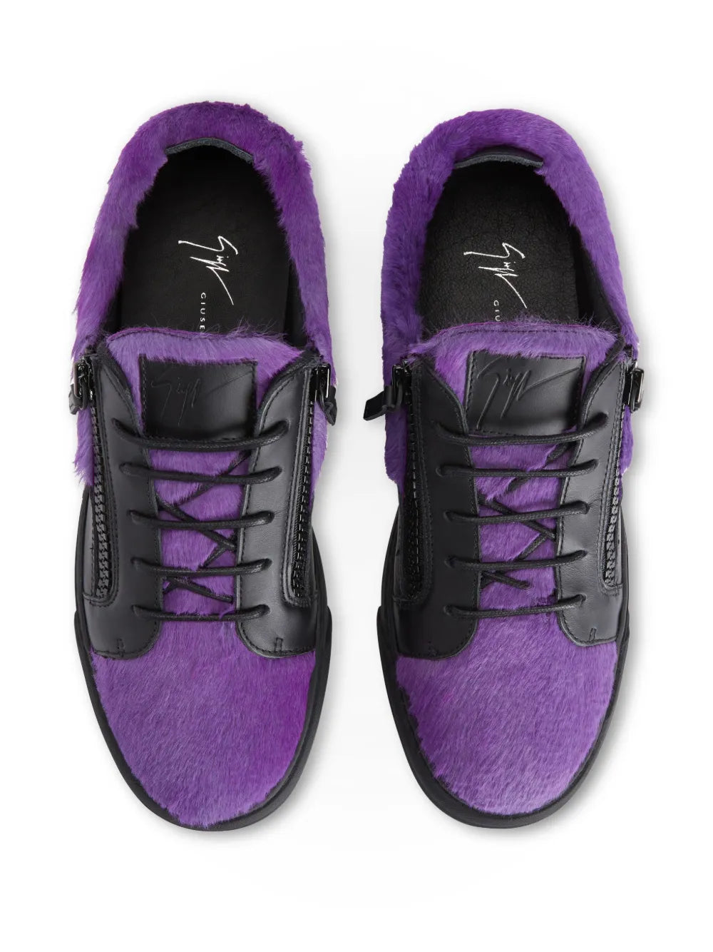 Giuseppe Zanotti Frankie Double-Zip Low-Top Sneakers