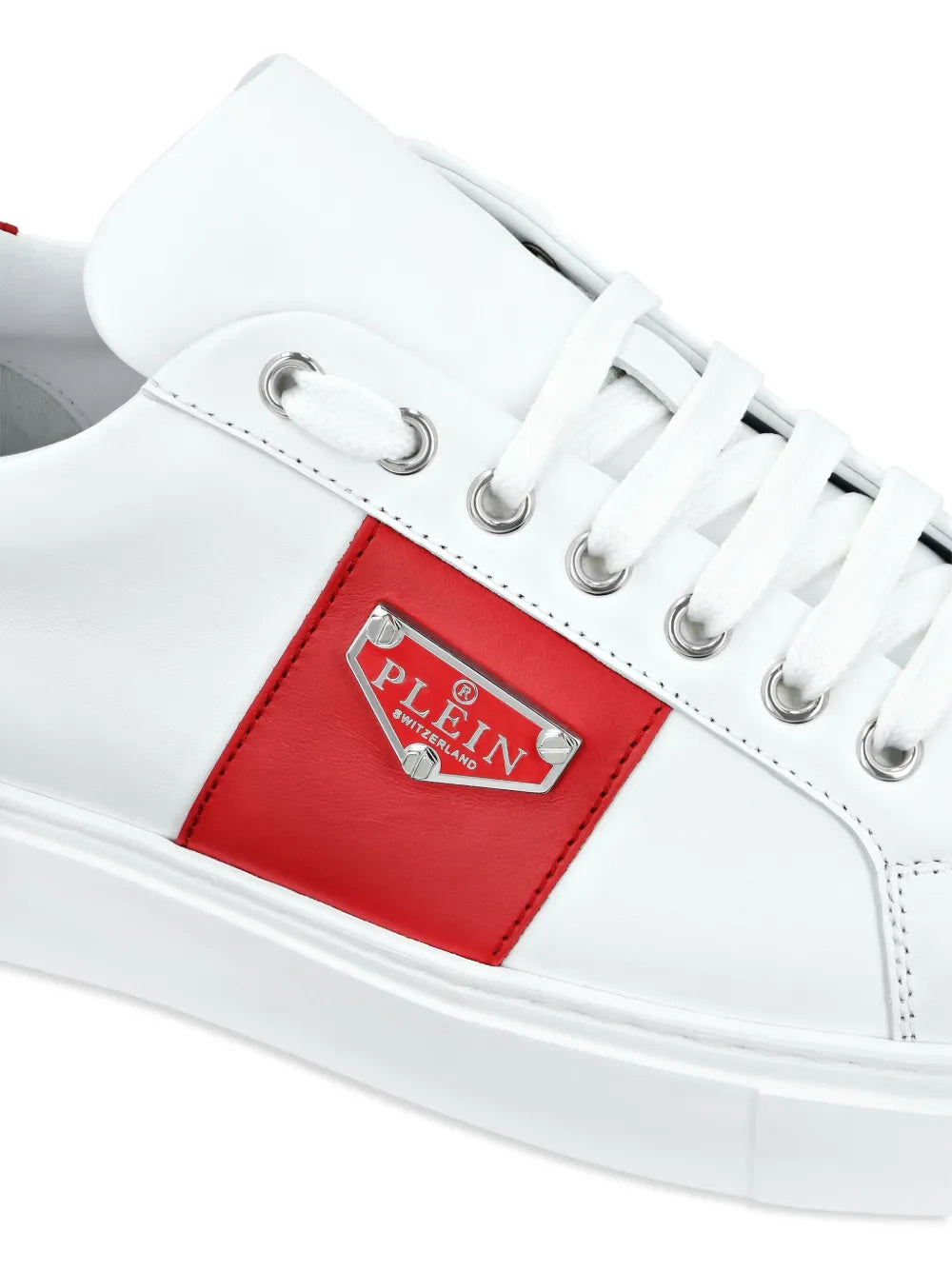 Philipp Plein Logo-Plaque Panelled Sneakers