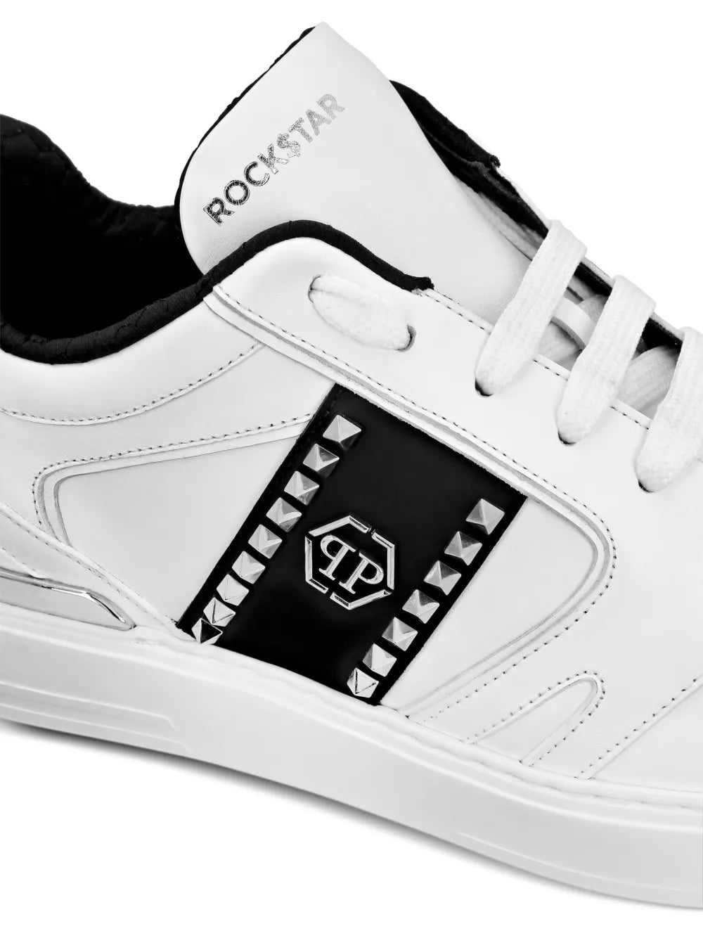 Philipp Plein Low-Top Leather Sneakers