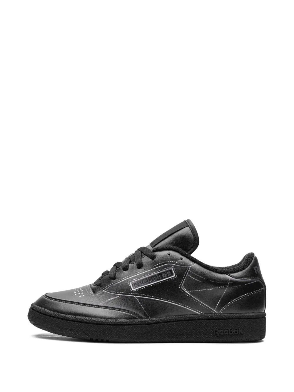 Reebok X Maison Margiela Club C Black Sneakers