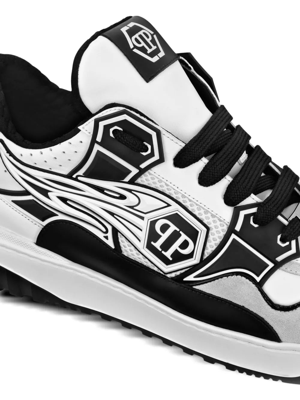Philipp Plein Hexagon Rhinestone-Embellished Sneakers