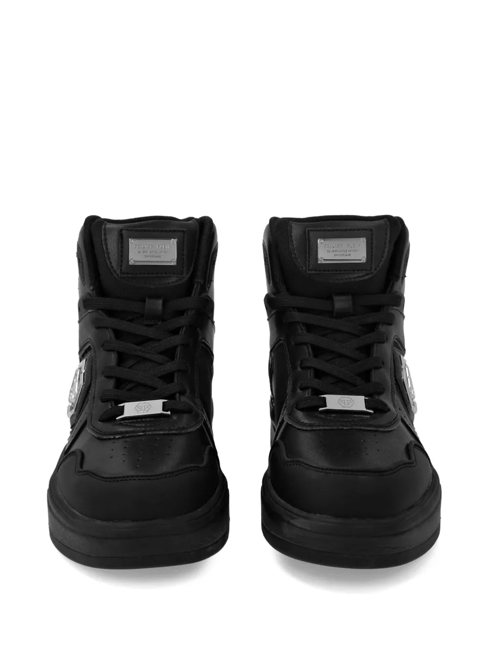 Philipp Plein Panelled High-Top Sneakers