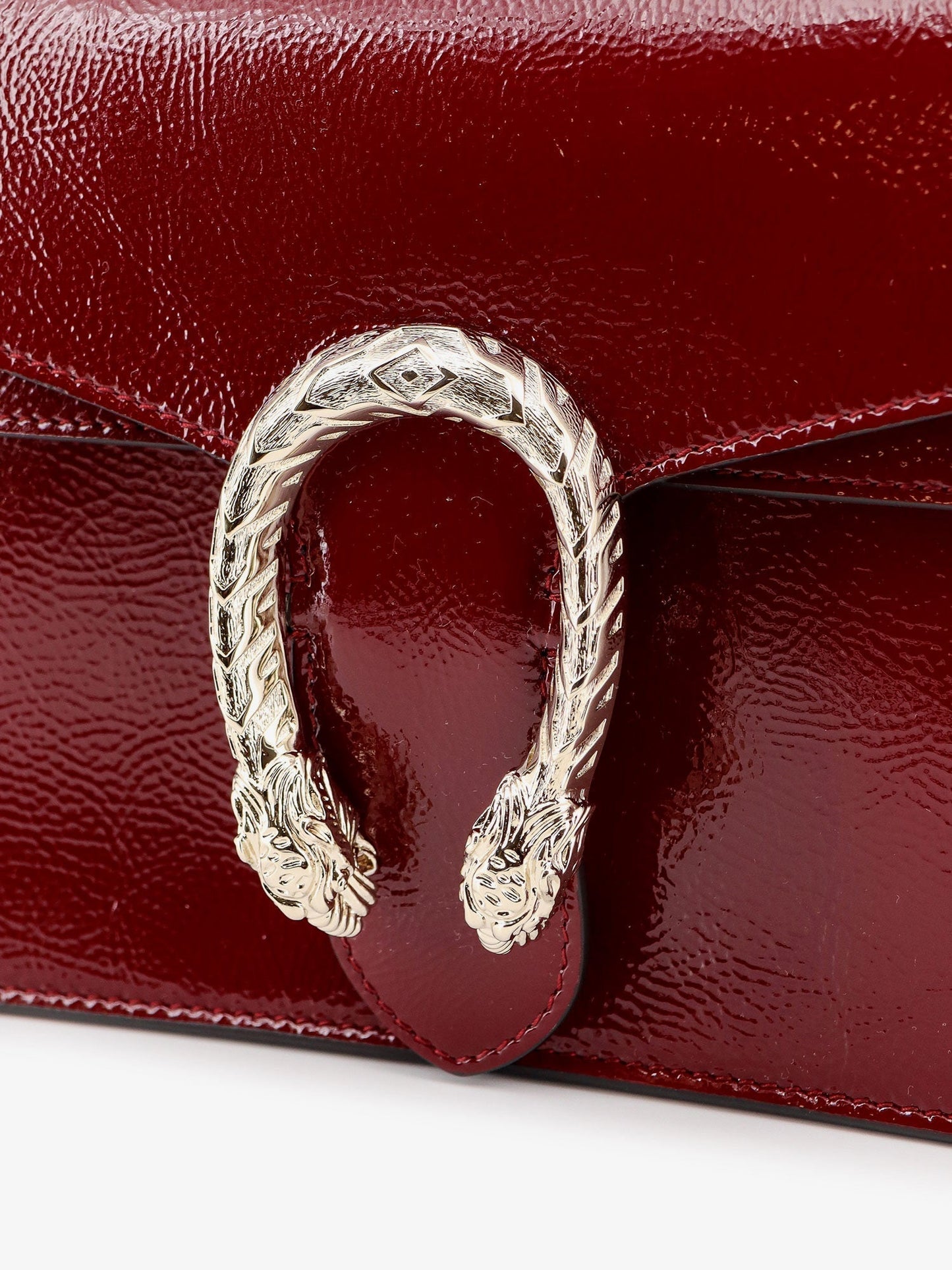 Gucci Women Dionysus Patent Leather Shoulder Bag