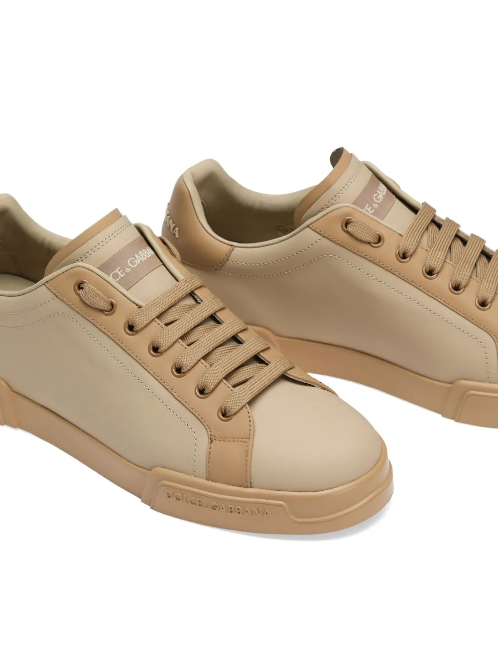Dolce & Gabbana Portofino Leather Sneakers