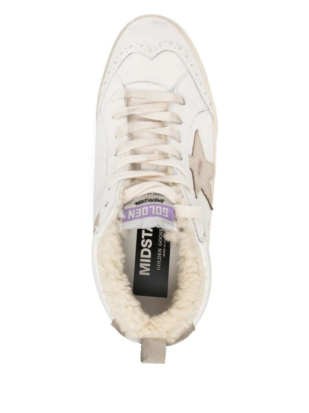 Golden Goose Mid Star Nappa Upper Shiny