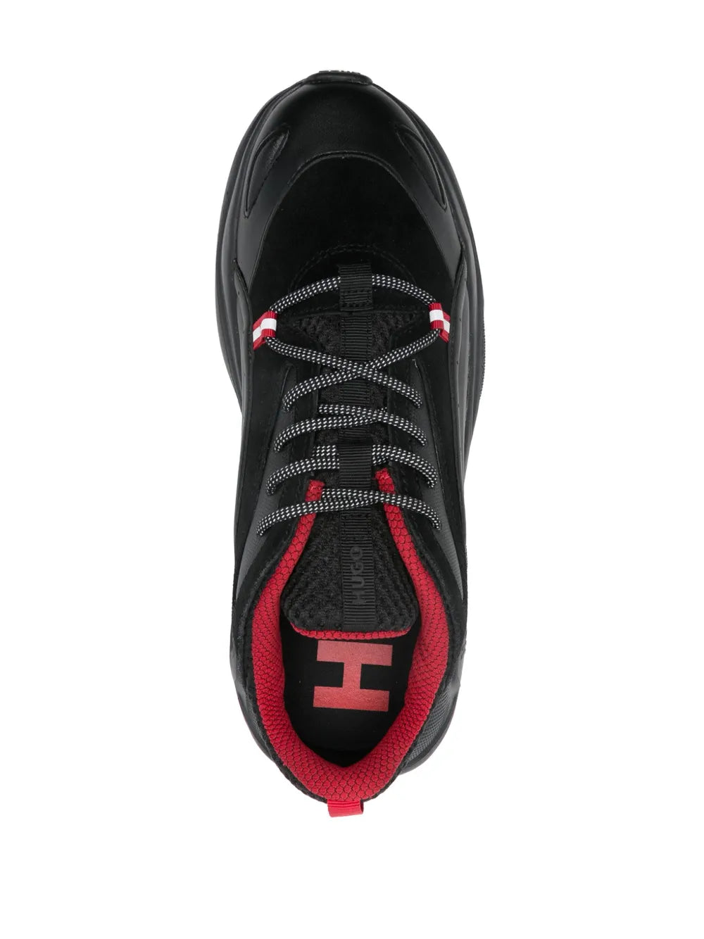 Hugo Leon Runn Black Red